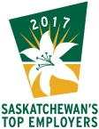 Chosen as one of Saskatchewan's Top Employers for 2017