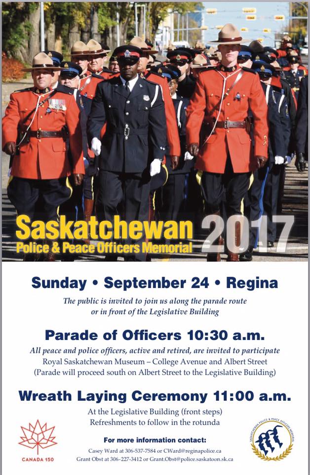 Police and Peace Officer Memorial - Poster Attached