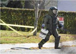 Explosive Disposal Unit member