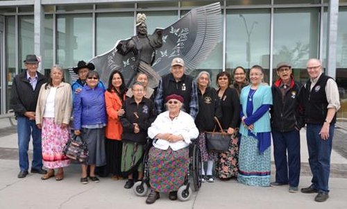 Saskatoon Police Service - Chief's Advisory Committee - Indigenous and Métis Elders outside of SPS Headquarters