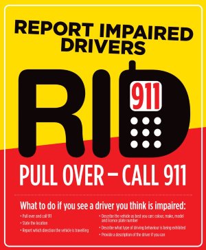 Report Impaired Drivers
